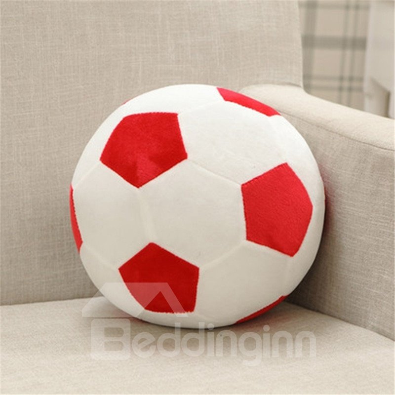 Personalized Sports Soccer Ball Shaped Decorative Pillow - Image 5