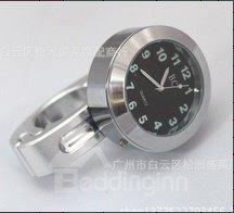 Motorcycle Motor Bike Handlebar Bar Mount Dial Clock Digital Time Gauge Watch