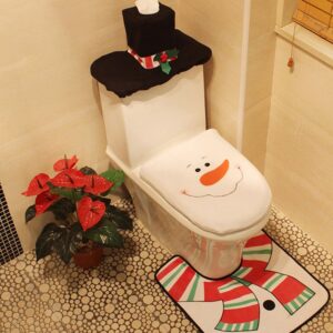 Cloth Three-Piece Set Eco-Friendly Toilet Seat Covers