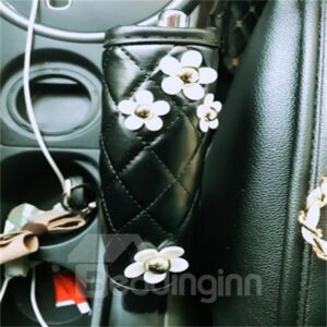 Practical Little White Daisy Design Lovely Hand Brake Cover