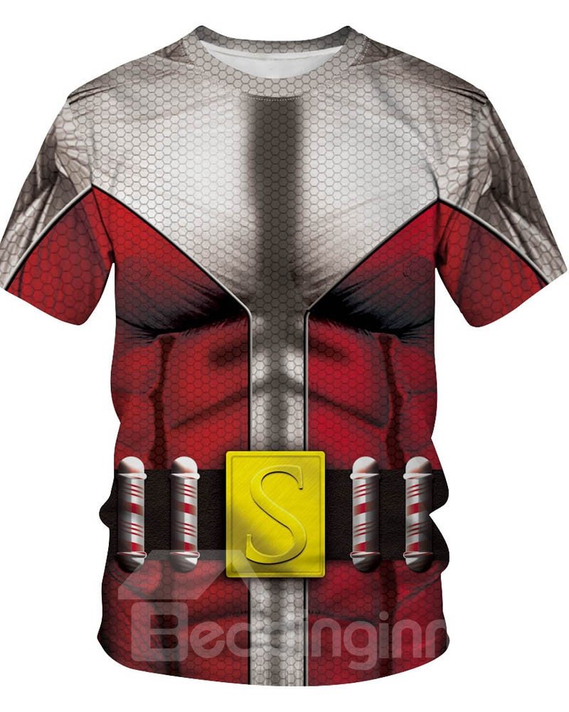 Christmas Casual Style Vibrant Color Fastness 3D T-Shirt