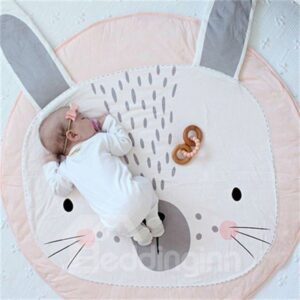 Rabbit Shaped Cotton Baby Play Floor Mat/Crawling Pad