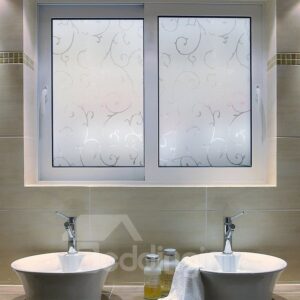 Plain Window Film No-glue Sticker Obscure Glass