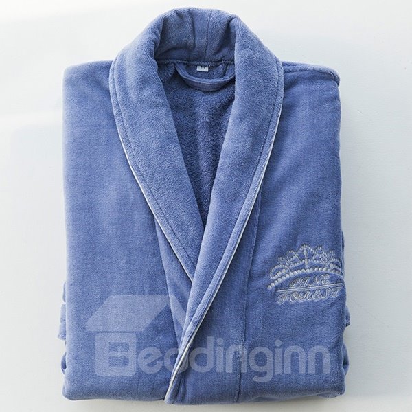 Pure Color Double Layer Technology General Bath Robe 100% Cotton 4 Color - Image 10