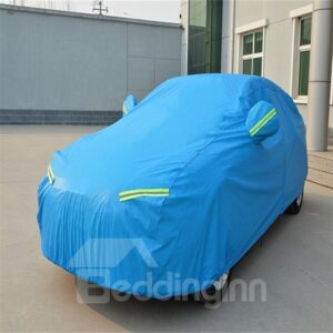 Silver Full Car Body Cover Non-Woven Fabrics Car Sun Shades