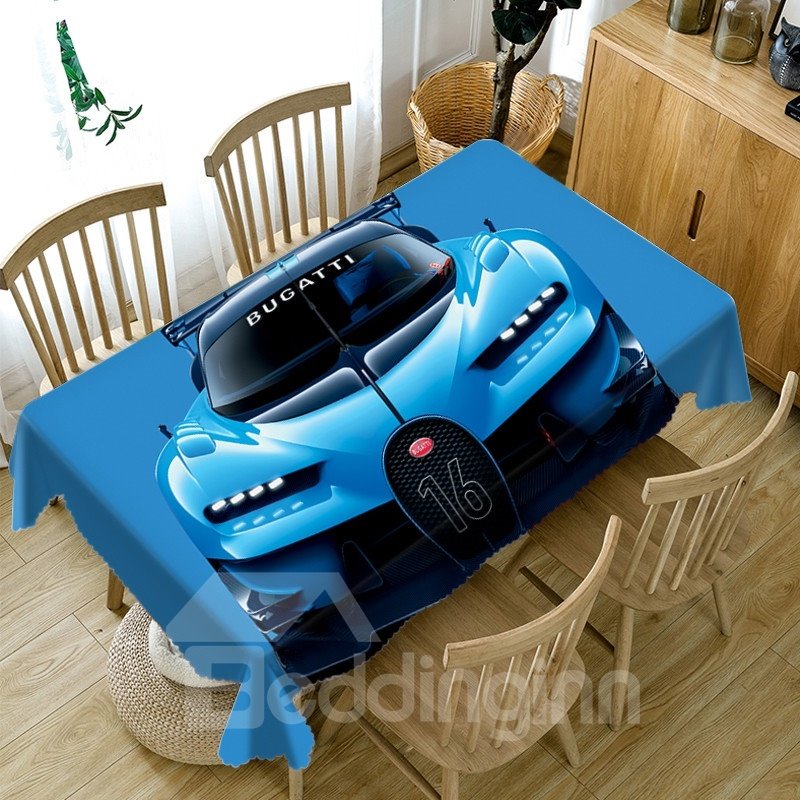 European Style Polyester Printed Waterproof 3D Tablecloth - Image 4