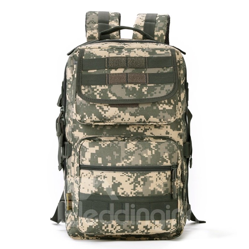 25L Lightweight Adjustable Strap Waterproof Camping Outdoor Backpack - Image 2