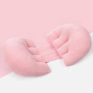 Side Sleeper Pregnancy Pillow Cotton Maternity Pillow with Removable Cotton Cover 3 Colors Option