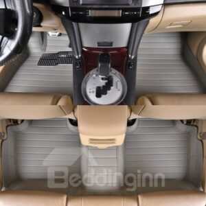 Simple Style Luxury Design With High-Grade PVC Leather Custom Fit Car Floor Mats