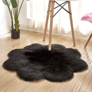 Fluffy Faux Fur Sheepskin Rug Floor Mat Hairy Shaggy Carpet Home Bedroom Decor