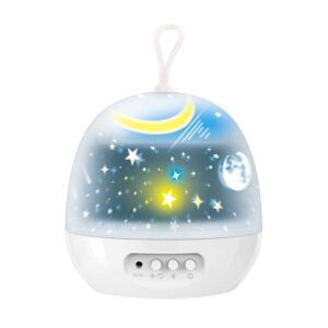 Star Projector Night Light, Starry Ceiling Night Light Projector 360 Degree Rotating Light Projector with 8 Color Light Change for Kids Baby