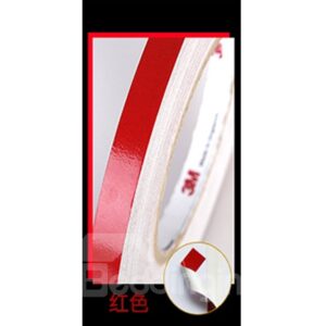 Design By Yourself Eye-catching Red Waterproof Luminous Car Sticker