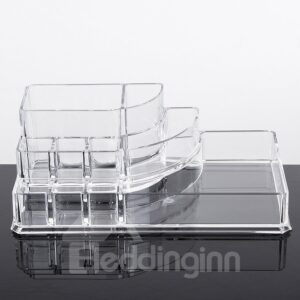 Environment Friendly 22.3*12.8*8.1cm Acrylic Material Cosmetic Storage Box