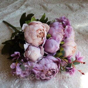 European Style Peony Large Beam High-Grade Wool Artificial Flowers