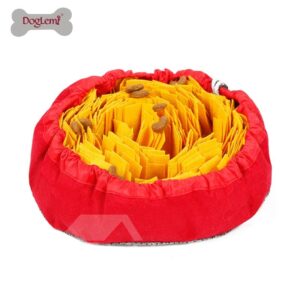 Pet Dog Smell Training Sniffing Feeding Round Mat