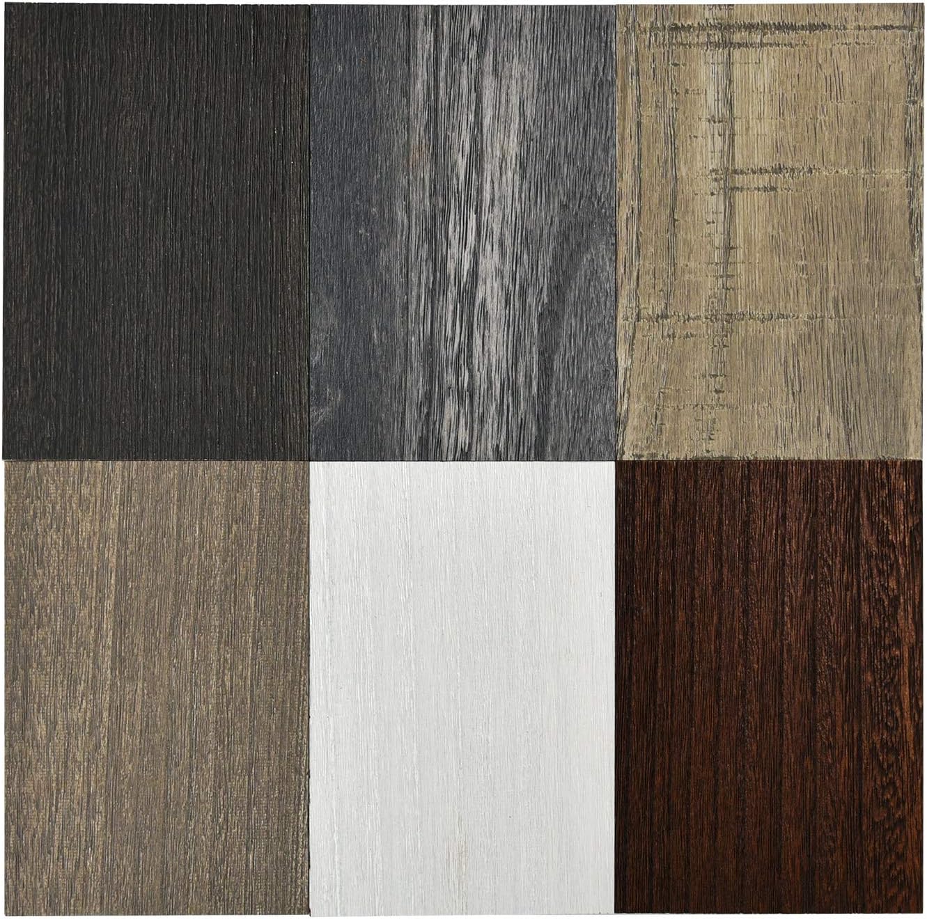 Art3d Peel and Stick Wood Planks for Walls, Samples Set of 6pcs - Image 2