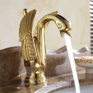 European Style High-grade Copper Swan Bathroom Kitchen Basin Faucet ?