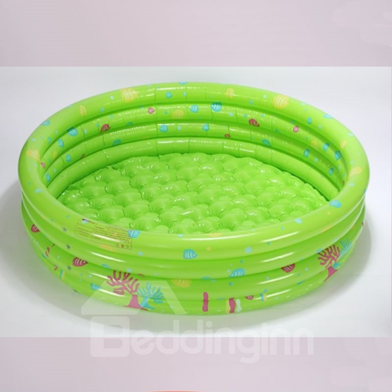 Portable Inflatable Round Shape PVC Pure Color SPA Bathtub - Image 8