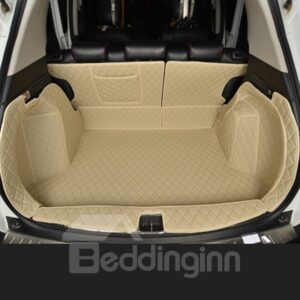 Diamond Shape Full Coverage Waterproof Car Trunk Mat For XRV