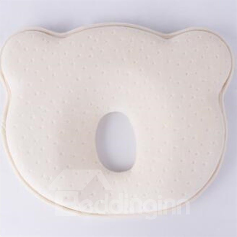 Simple Design Three Colors Option Prevent Flat Head Baby Pillow For Newborn