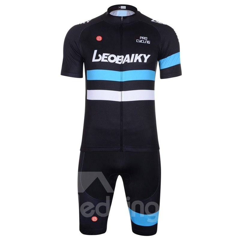 3D Silicone Black Padded for Bike Men Cycling Jersey set - Image 5
