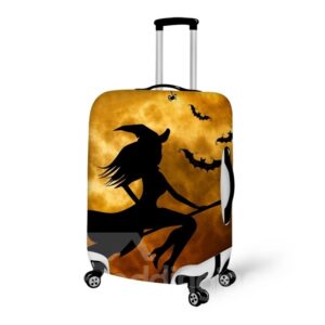 Halloween Witch Night Waterproof Suitcase Protector for 19 20 21