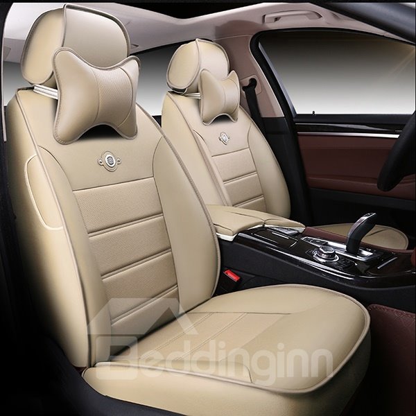 Classic and Durable PU Leather Material Fit Seven Seats Custom Fit Seat Covers - Image 2