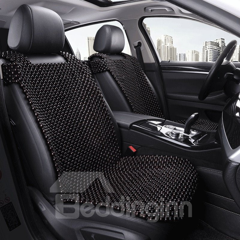 Simple Style Plain Pattern Bamboo Universal Single Car Seat Cover Universal Fit for Auto Truck Van SUV - Image 4