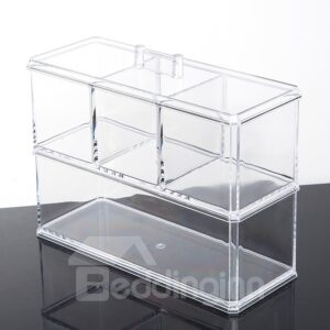 22.5*9.1*18.2cm Acrylic Material Environment Friendly Cosmetic Storage Box