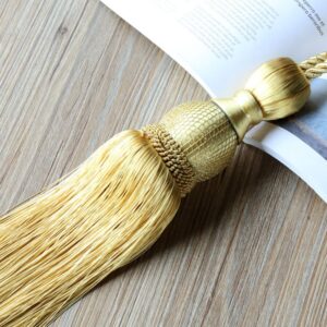 Nordic Pastoral 1 Pair Curtain Tiebacks Decorative Tassel