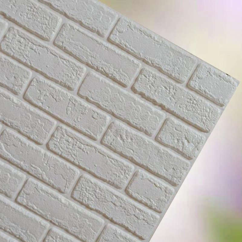 3D Tile Brick Wall Stickers Soft Foam Self Adhesive Wall Sticker Waterproof Anti-Collision Panel Decor - Image 4