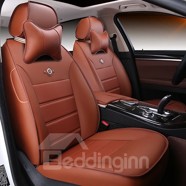 Classic and Durable PU Leather Material Fit Seven Seats Custom Fit Seat Covers - Image 6