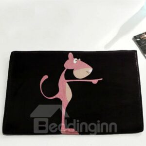 Super Lovely Pattern Soft Flannel Bath Rug