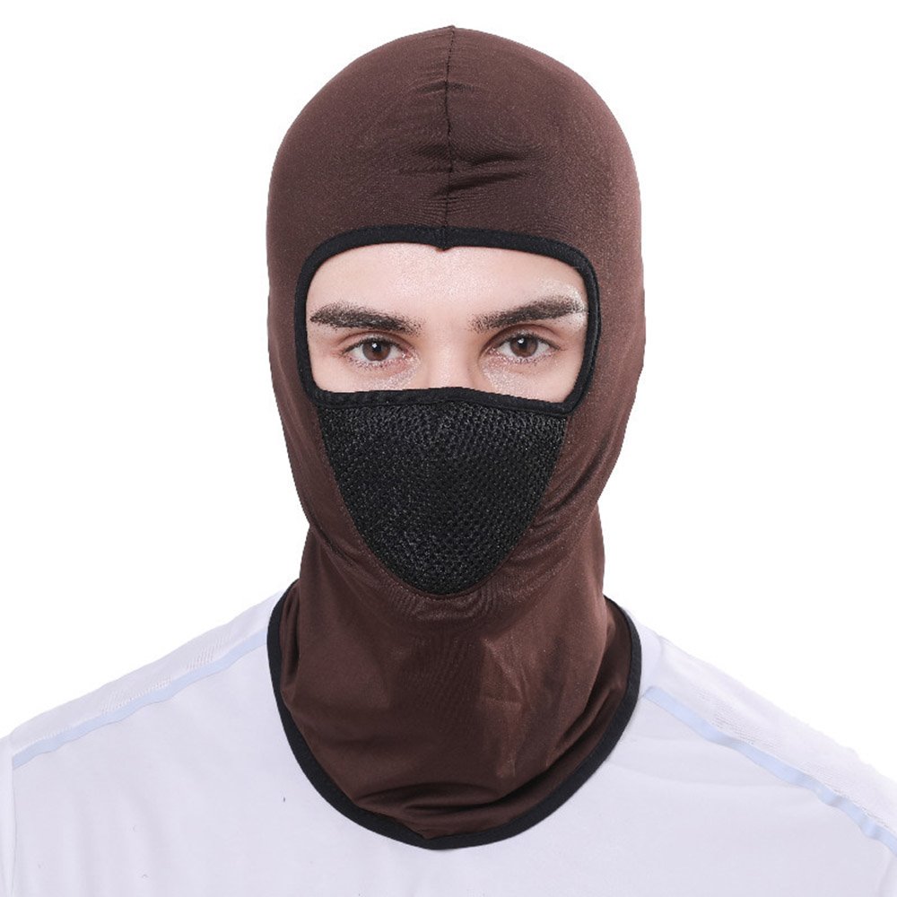 Face Shield Cycling Ventilation Shield Sports Outdoor Motorcycle Dust And Sunscreen Shield Head Cover Lycra CS Shield Mesh