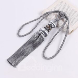 Beddinginn Paired Lantern Single Hanging Tassels Curtains Tieback 1 Pair