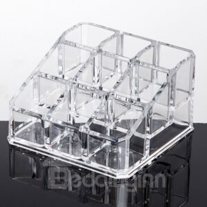 Environment Friendly Acrylic Materia 8.9*8.8*5.2cm Cosmetic Storage Box