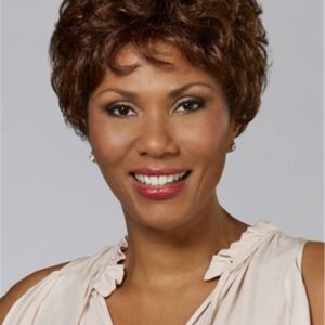 Short Shaggy Wavy Hairstyles Layered Synthetic Hair Capless 8 Inches 130% Wigs