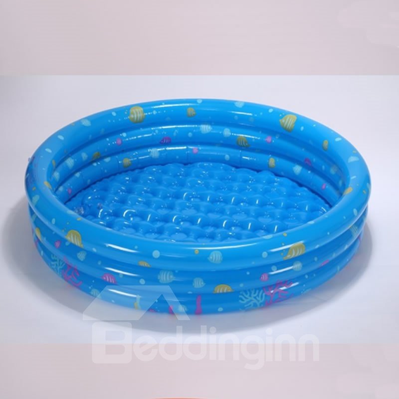 Portable Inflatable Round Shape PVC Pure Color SPA Bathtub - Image 7