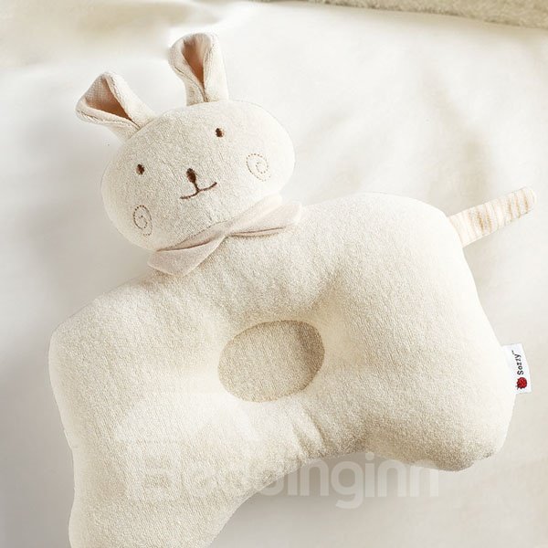 Rabbit Design Prevent Baby Flat Head Pillow