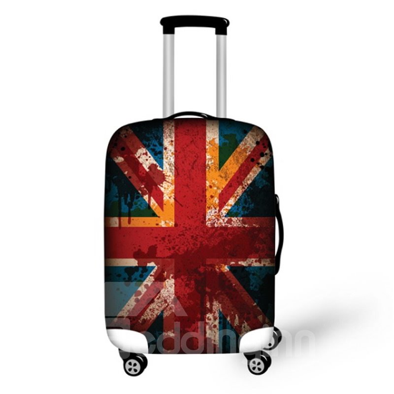England Flag Pattern Waterproof Suitcase Protector for 19 20 21