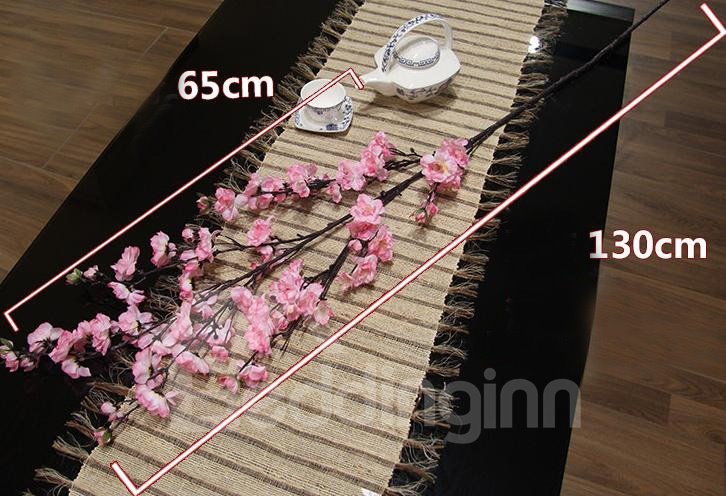 New Arrival Popular Large Simulation Single Floor Peach Blossom Flower Arrangement - Image 3