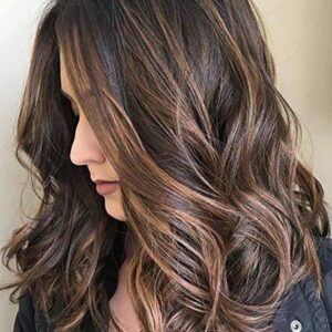 Fashionable Women Long Wavy Synthetic Capless Wigs 22 Inches