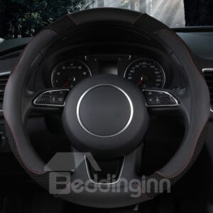 Sports Style Multi-Colored Embossing Pattern Anti-Slip Durable Breathable & Odor Free Steering Wheel Cover