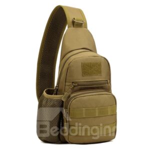 Lightweight Camouflage Shoulder Waterproof Easy-Clean Outdoor Chest Bag Bckpack