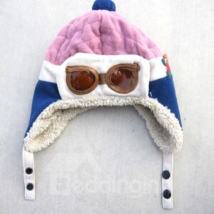 Boys Winter Warm Pilot Crochet Earflap Hats