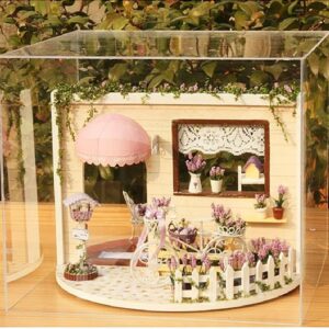 Romantic Creative Musical DIY House with LED Light Birthday Gift