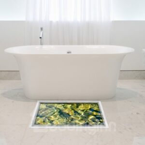 Slipping-Preventing Water-Proof Stone Pattern 3D Floor Sticker