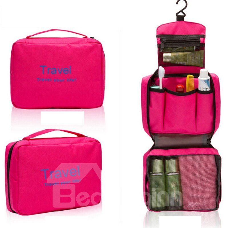 Portable Hanging Travel Toiletry Bag Waterproof Makeup Cosmetic Bag
