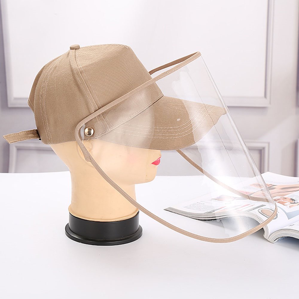 Men And Women Outdoor Anti-droplet Saliva Baseball Caps Removable Sunshade Caps In Spring And Summer