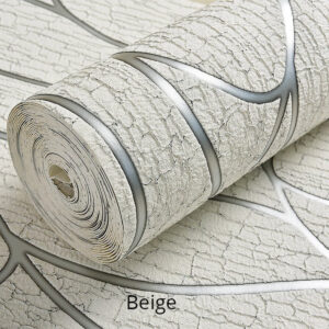 3D Wall Murals Concave Stereo Deerskin Velvet Wallpaper Plain Non-woven Marble Stripe Living Room TV Background Wallpaper 374*21inch